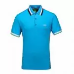 hugo boss sport t-shirts luxe retro 49 business casual sky blue